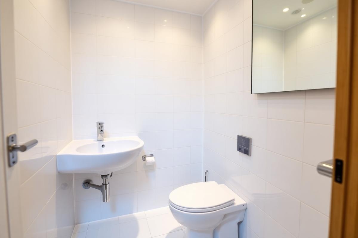 Bathroom after renovation