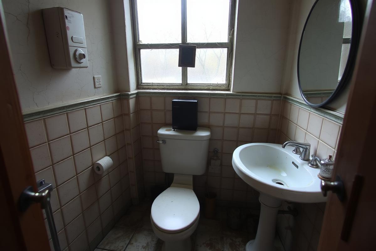Bathroom before renovation