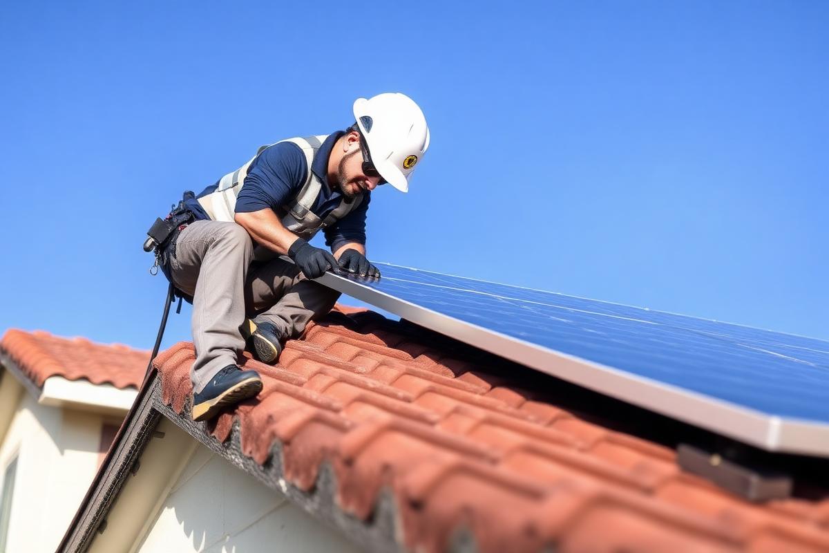 Solar PV installation